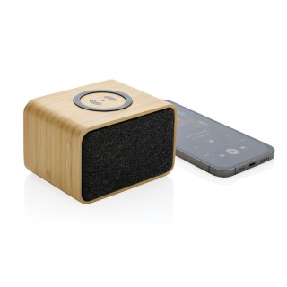 Altavoz de bambú inalámbrico de 5w reciclado personalizado